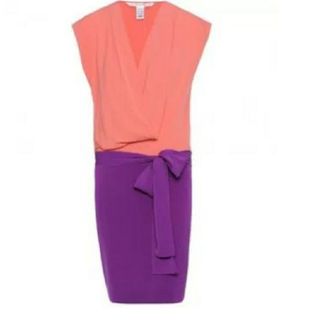 Diane Von Furstenberg Silk Dress Size 12